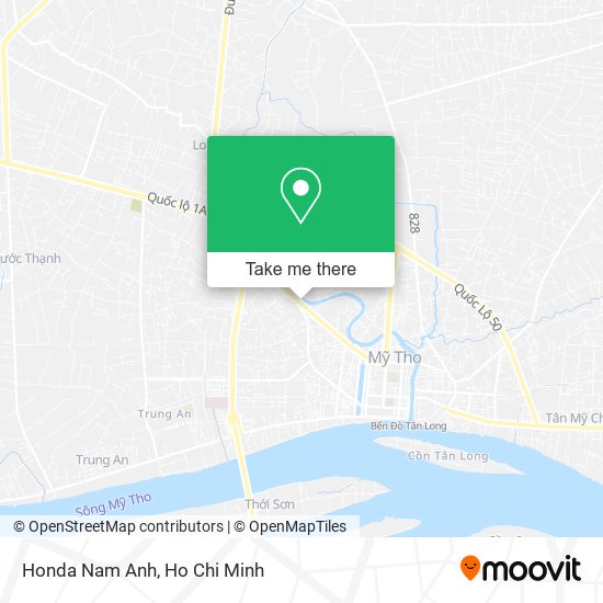 Honda Nam Anh map