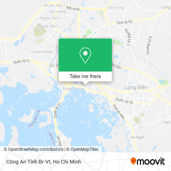 Công An Tỉnh Br-Vt map