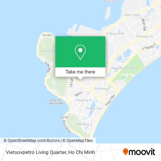 Vietsovpetro Living Quarter map