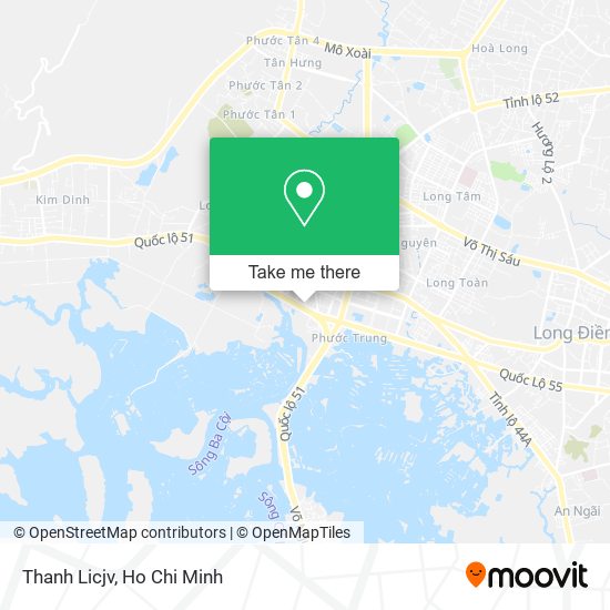 Thanh Licjv map