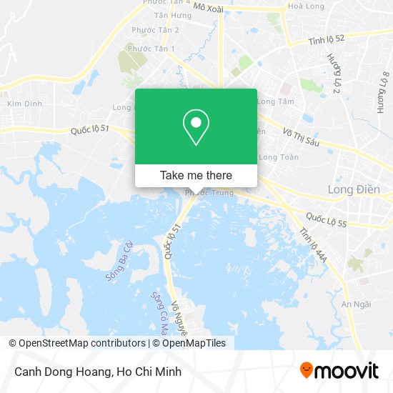 Canh Dong Hoang map
