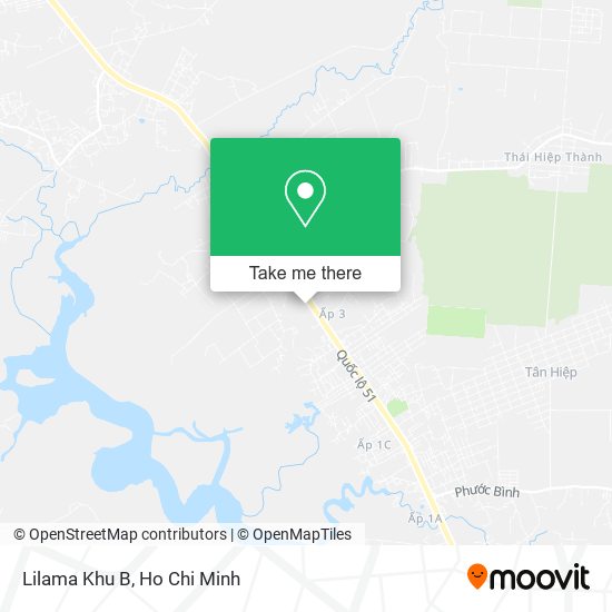 Lilama Khu B map