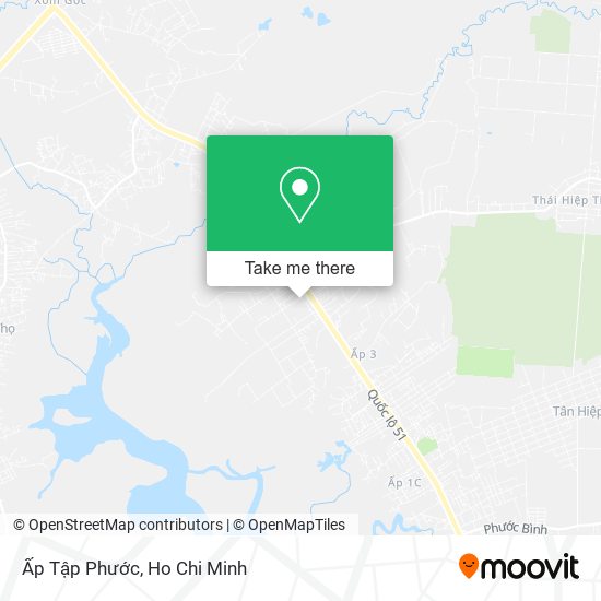 Ấp Tập Phước map