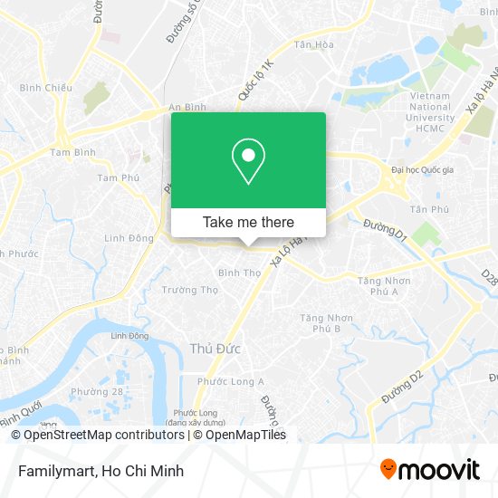 Familymart map