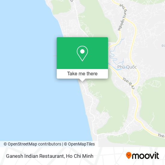 Ganesh Indian Restaurant map
