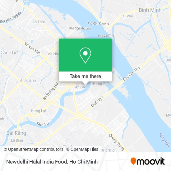 Newdelhi Halal India Food map