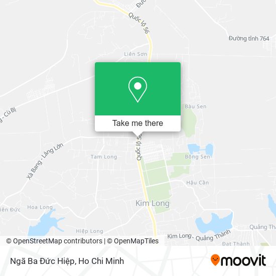 Ngã Ba Đức Hiệp map