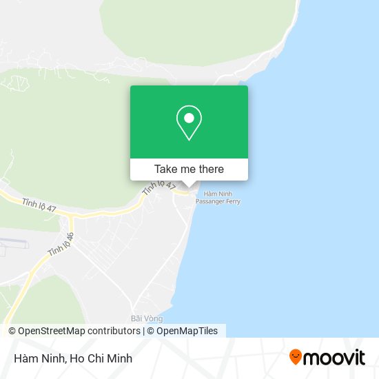 Hàm Ninh map