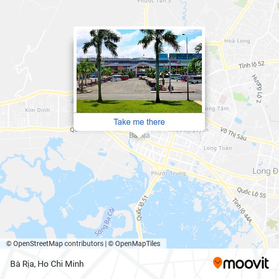 Bà Rịa map