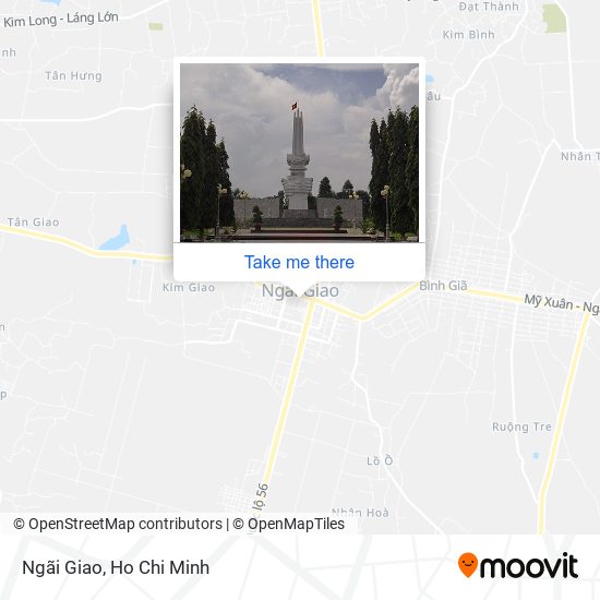 Ngãi Giao map
