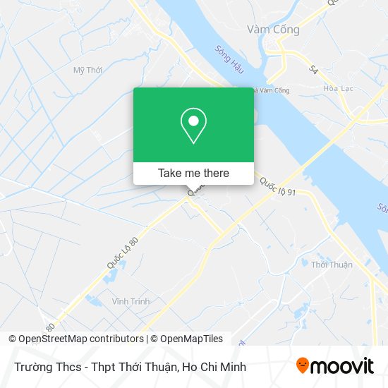 Trường Thcs - Thpt Thới Thuận map