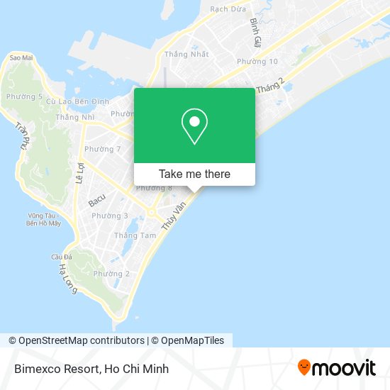 Bimexco Resort map