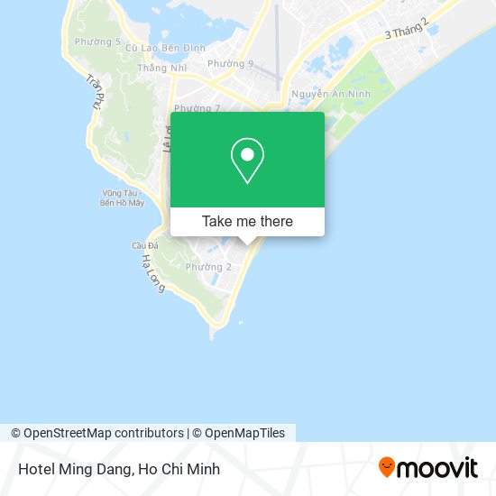 Hotel Ming Dang map
