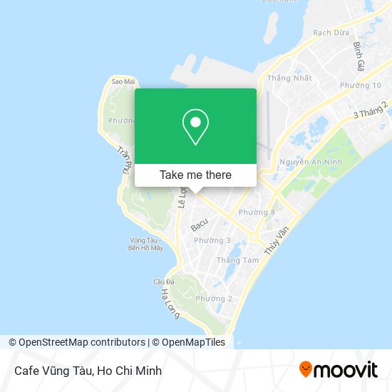 Cafe Vũng Tàu map