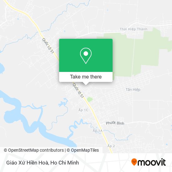 Giáo Xứ Hiền Hoà map