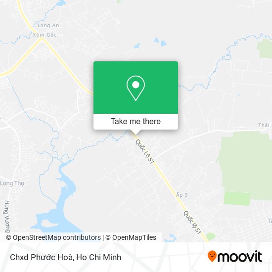 Chxd Phước Hoà map