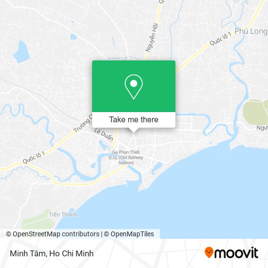 Minh Tâm map