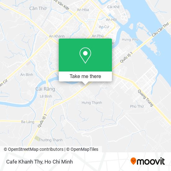 Cafe Khanh Thy map