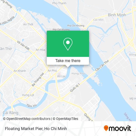 Floating Market Pier map