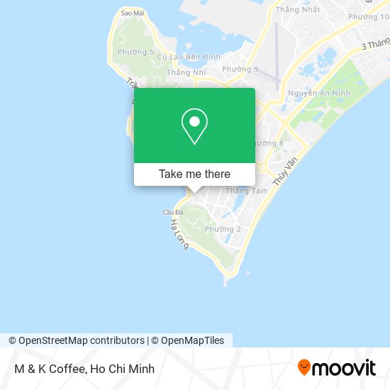 M & K Coffee map