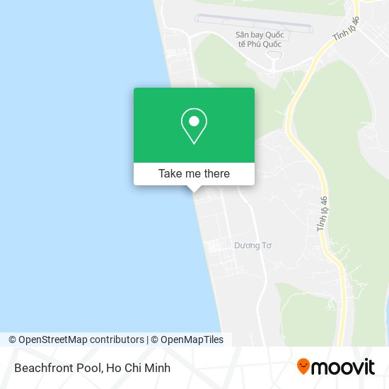 Beachfront Pool map