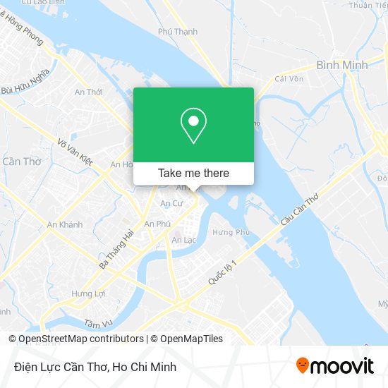 Điện Lực Cần Thơ map