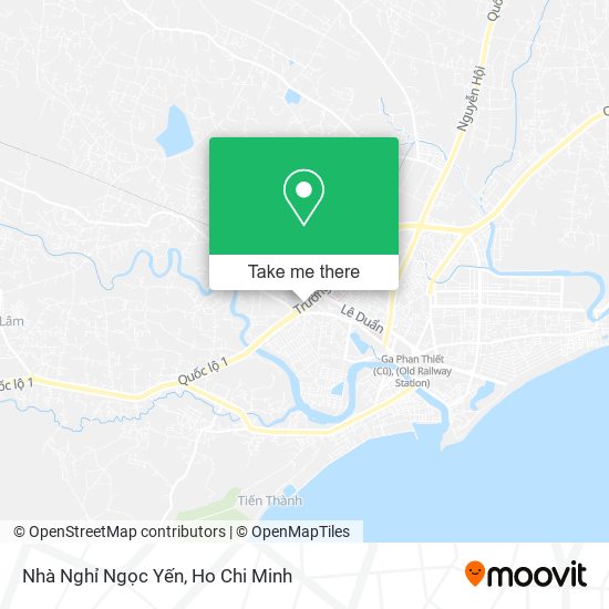 Nhà Nghỉ Ngọc Yến map