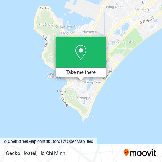 Gecko Hostel map