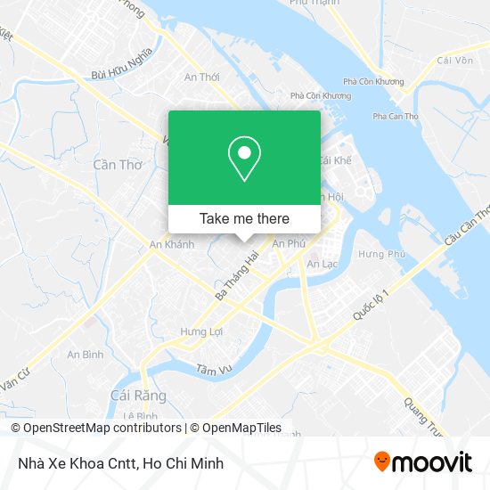 Nhà Xe Khoa Cntt map