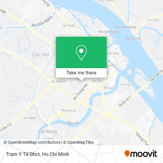 Trạm Y Tế Đhct map