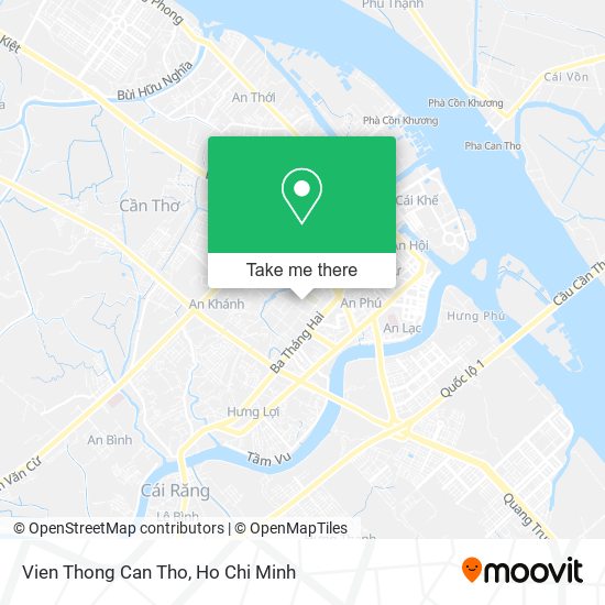 Vien Thong Can Tho map