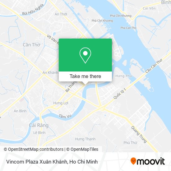Vincom Plaza Xuân Khánh map