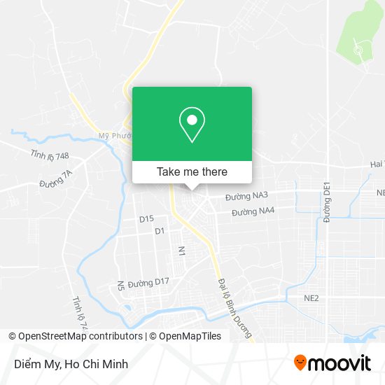 Diểm My map