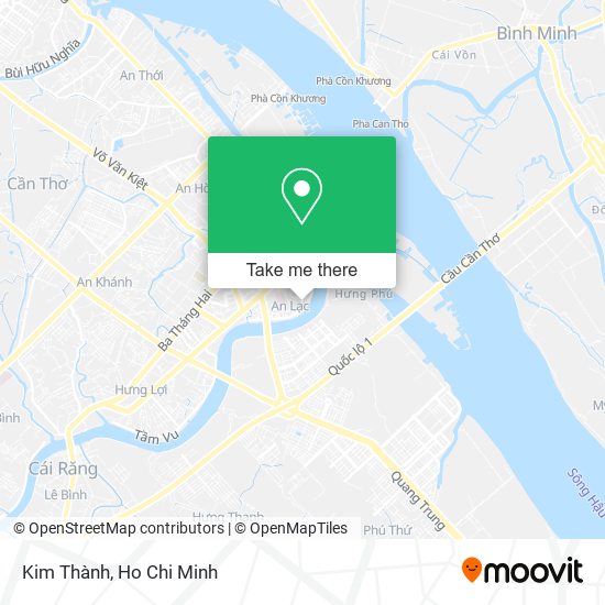 Kim Thành map