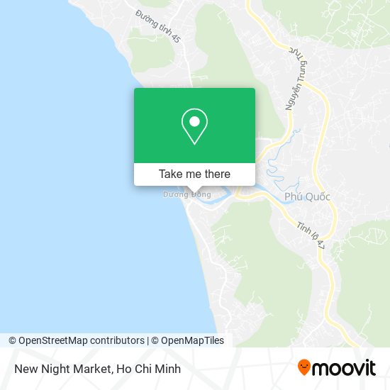 New Night Market map