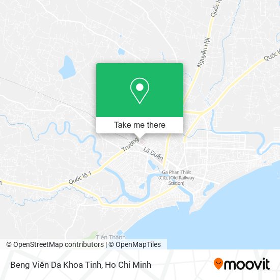 Beng Viên Da Khoa Tinh map