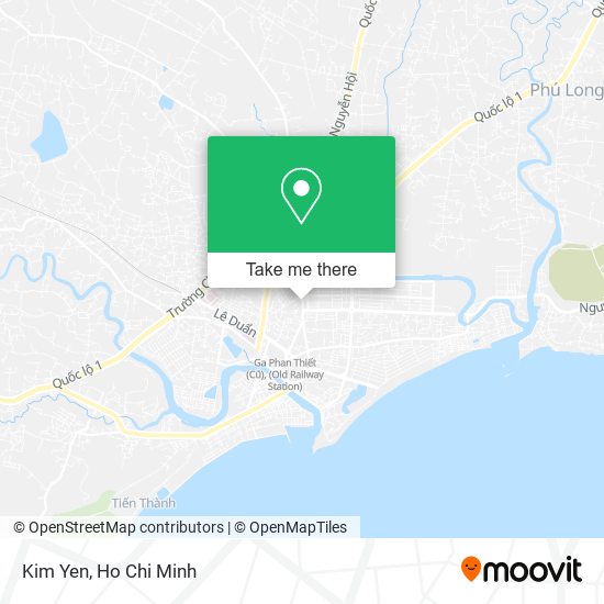 Kim Yen map