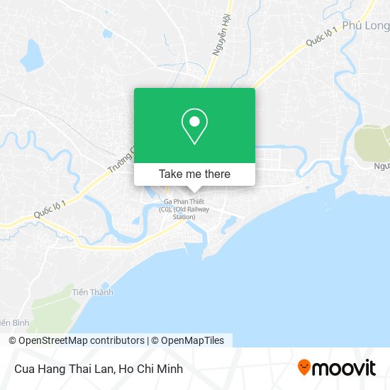 Cua Hang Thai Lan map