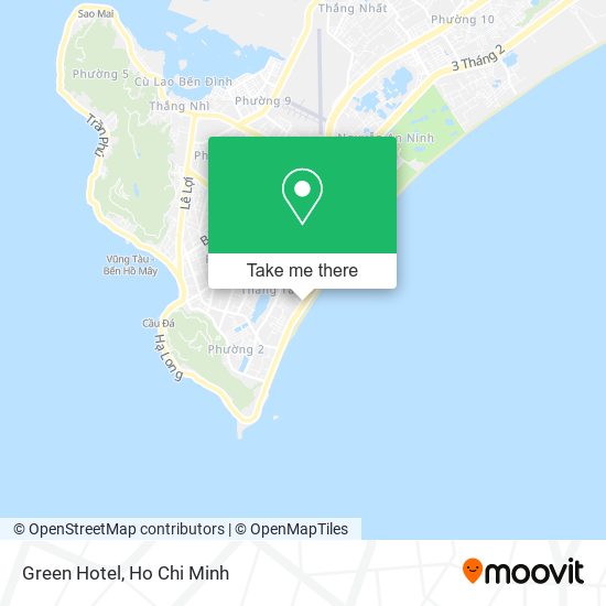 Green Hotel map