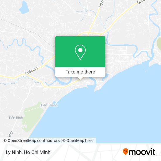 Ly Ninh map