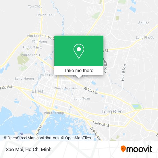 Sao Mai map