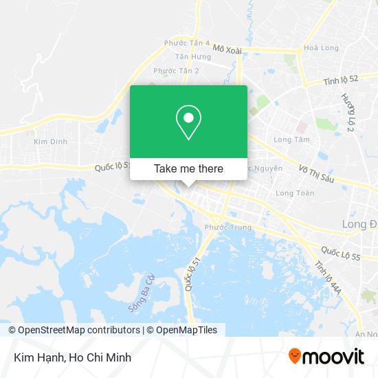 Kim Hạnh map