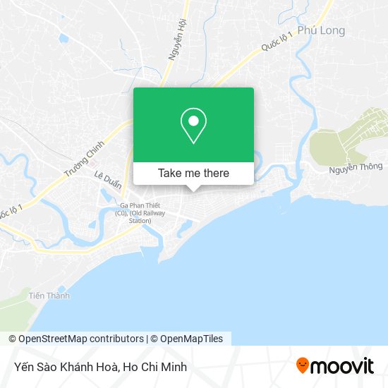 Yến Sào Khánh Hoà map
