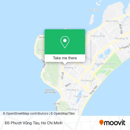 Đồ Phượt Vũng Tàu map