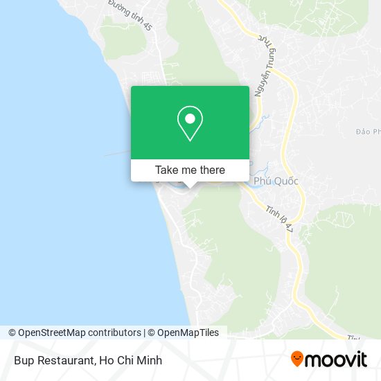 Bup Restaurant map