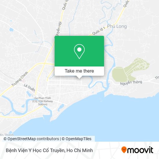 Bệnh Viện Y Học Cổ Truyền map