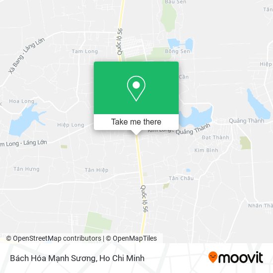 Bách Hóa Mạnh Sương map