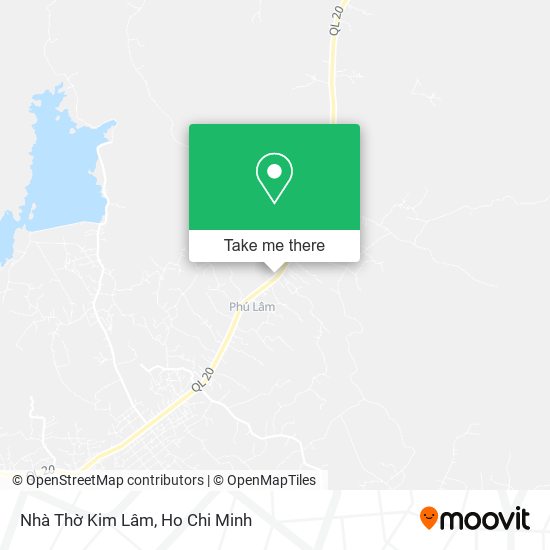 Nhà Thờ Kim Lâm map