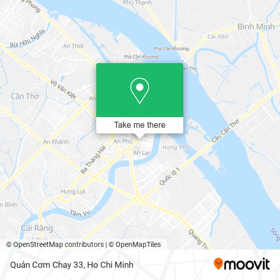 Quản Cơm Chay 33 map