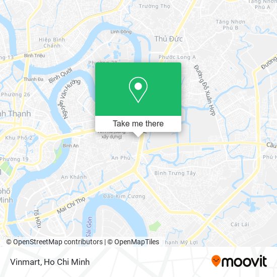 Vinmart map